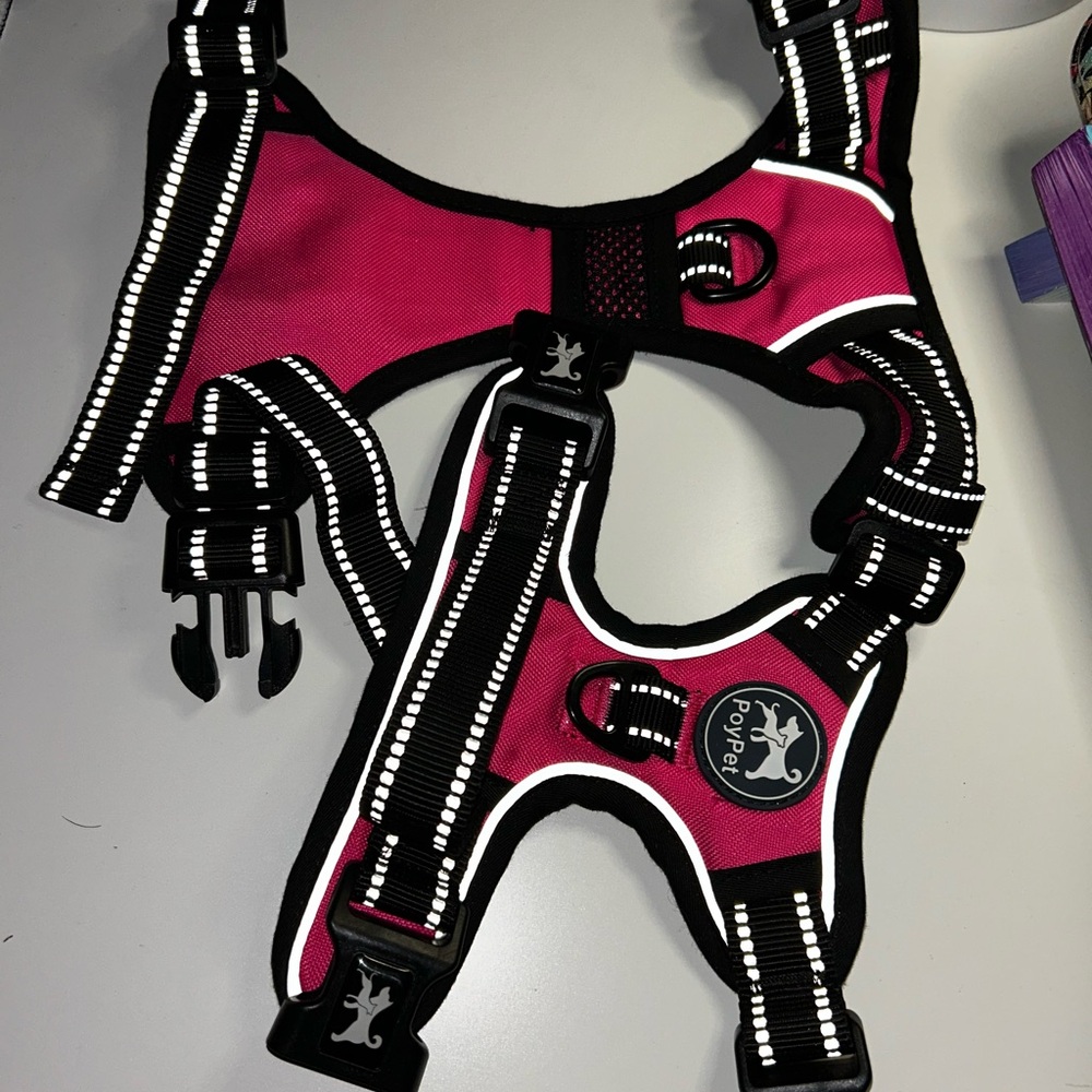 Poypet medium dog harness. Pink NWOT